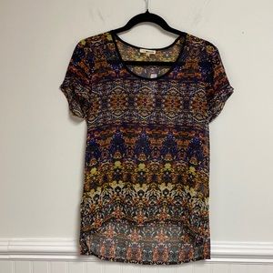 LAmade Womens sheer top size XSmall